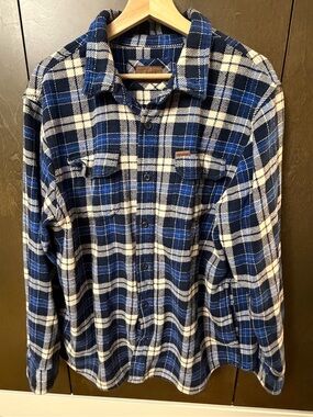 Orvis men's heavy Flannel Shirt